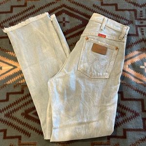 Wrangler Cowboy Cut Distressed Jeans